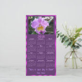 Orchid-Kalender 2018 (Stehend Vorderseite)