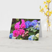 Orchid, Karte (Gelbe Blume)