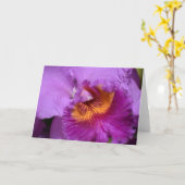 Orchid, Karte (Gelbe Blume)