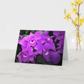 Orchid, Karte (Gelbe Blume)