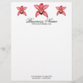 Orchid Letterhead Briefbogen (Vorderseite)