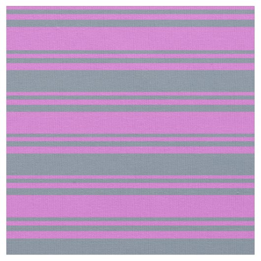Orchid & Light Slate Grau Farbmuster Stoff (Nahaufnahme)