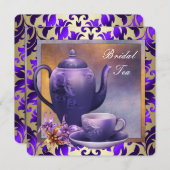 Orchid Lila Bridal Teatro Sociale Bellinzona Einladung (Vorne/Hinten)