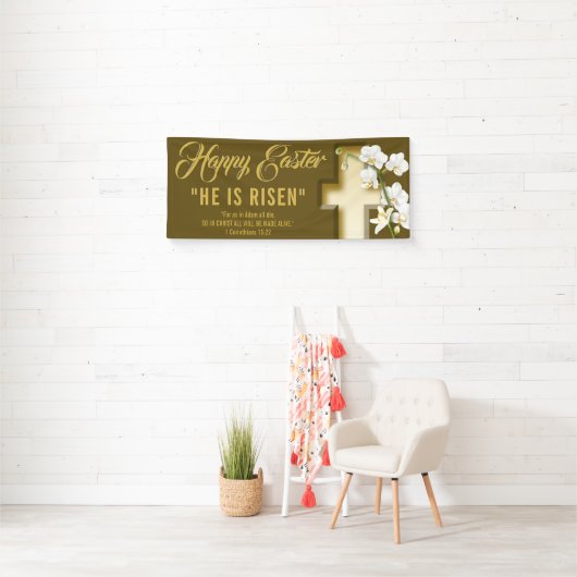 Orchid Lily Cross Oaster Banner (Insitu)