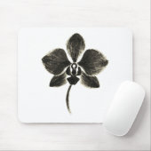 Orchid Line Zeichn - Blumendesign auf Mauspad (Mit Mouse)