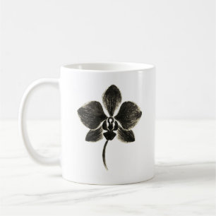 Orchid Line Zeichnend - Botanische Tasse