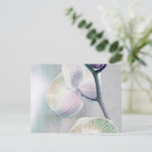 Orchid-Malerei Postkarte (Stehend Vorderseite)