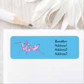Orchid mantis Cartoon Illustration (Insitu)