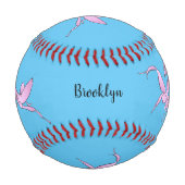Orchid mantis Cartoon Illustration Baseball (Rückseite)
