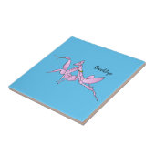 Orchid mantis Cartoon Illustration Fliese (Seite)
