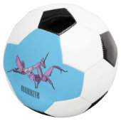 Orchid mantis Cartoon Illustration Fußball (Dreiviertel)