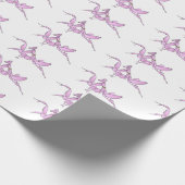 Orchid mantis Cartoon Illustration Geschenkpapier (Ecke)