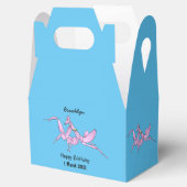 Orchid mantis Cartoon Illustration Geschenkschachtel (Geöffnet)