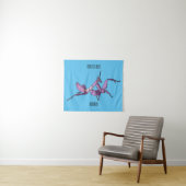 Orchid mantis Cartoon Illustration Wandteppich (Beispiel (Horizontal))