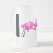 Orchid Mattglas Bierglas (Vorderseite Links)