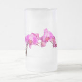 Orchid Mattglas Bierglas (Mittel)