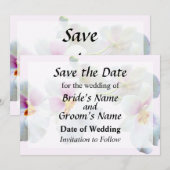 Orchid Miltoniopsis Florentine Save the Date (Vorne/Hinten)
