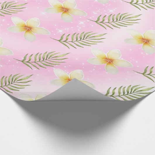 Orchid mit Ferns Geschenkpapier (Ecke)