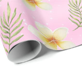 Orchid mit Ferns Geschenkpapier (Rolleneckpunkt)