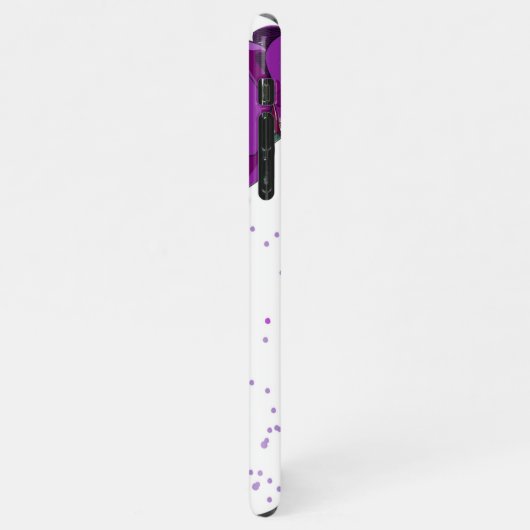 Orchid mit Madiklemm iPhone Hülle (Linke Seite)