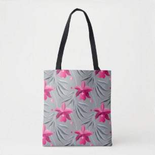Orchid mit tanzenden Blätter Tasche