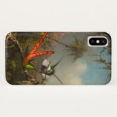 Orchid mit zwei Hummingbirds Heade Case-Mate iPhone Hülle (Rückseite (Horizontal))