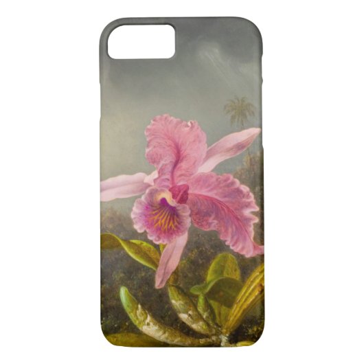 Orchid mit zwei Hummingbirds Heade Case-Mate iPhone Hülle (Rückseite)