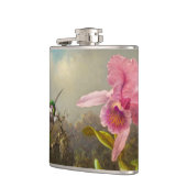Orchid mit zwei Hummingbirds Heade Flachmann (Links)