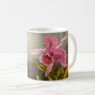 Orchid mit zwei Hummingbirds Heade Kaffeetasse