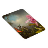 Orchid mit zwei Hummingbirds Heade Magnet (Rechte Seite)