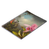 Orchid mit zwei Hummingbirds Heade Notizblock (Linke Seite)