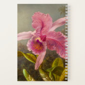 Orchid mit zwei Hummingbirds Heade Notizblock (Rückseite)