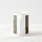 Orchid mit zwei Hummingbirds Heade Porzellantasse (Rückseite)