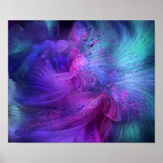 Orchid Moods 3 Fine Art Poster/Print Poster (Vorne)