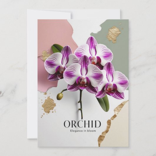 Orchid Nights, New York Botanical Garden, Orchid N Einladung (Vorderseite)