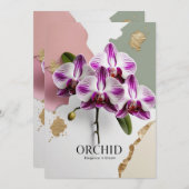 Orchid Nights, New York Botanical Garden, Orchid N Einladung (Vorne/Hinten)