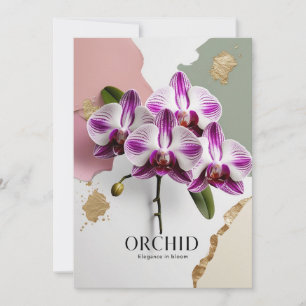 Orchid Nights, New York Botanical Garden, Orchid N Einladung