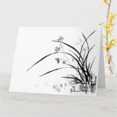 Orchid Nobility Karte (Gelbe Blume)