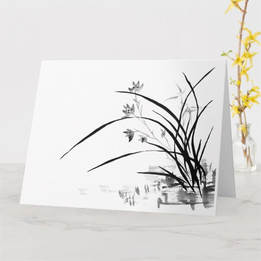 Orchid Nobility Karte (Gelbe Blume)