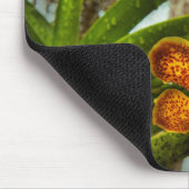 Orchid - Oncidium - gereift Mousepad (Ecke)