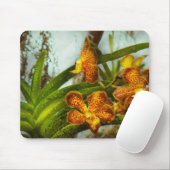 Orchid - Oncidium - gereift Mousepad (Mit Mouse)