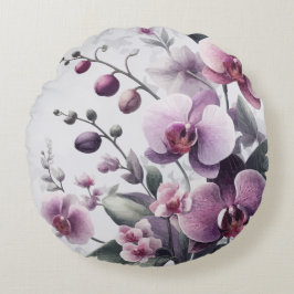 Orchid Orchid Rundes Kissen