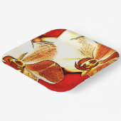 Orchid Pappteller (Gewinkelt)