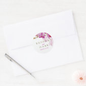 Orchid Paradise Wedding Stickers (Umschlag)