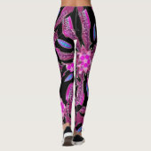ORCHID PATTERS LEGGINGS (Rückseite)