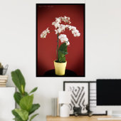 Orchid-Pflanze Poster (Heimbüro)