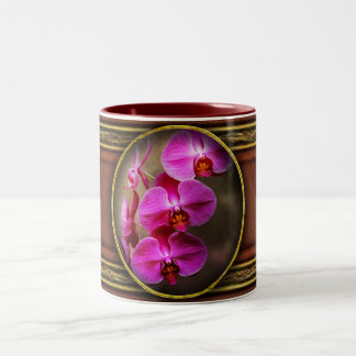 Orchid - Phalaenopsis - Die Motordorchidee Zweifarbige Tasse