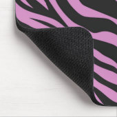 Orchid Pink Zebra Striping Mousepad (Ecke)