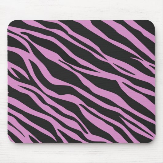 Orchid Pink Zebra Striping Mousepad (Vorne)