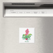 orchid pixelart, Pixel Art  Magnet (In Situ (Geschirrspüler))